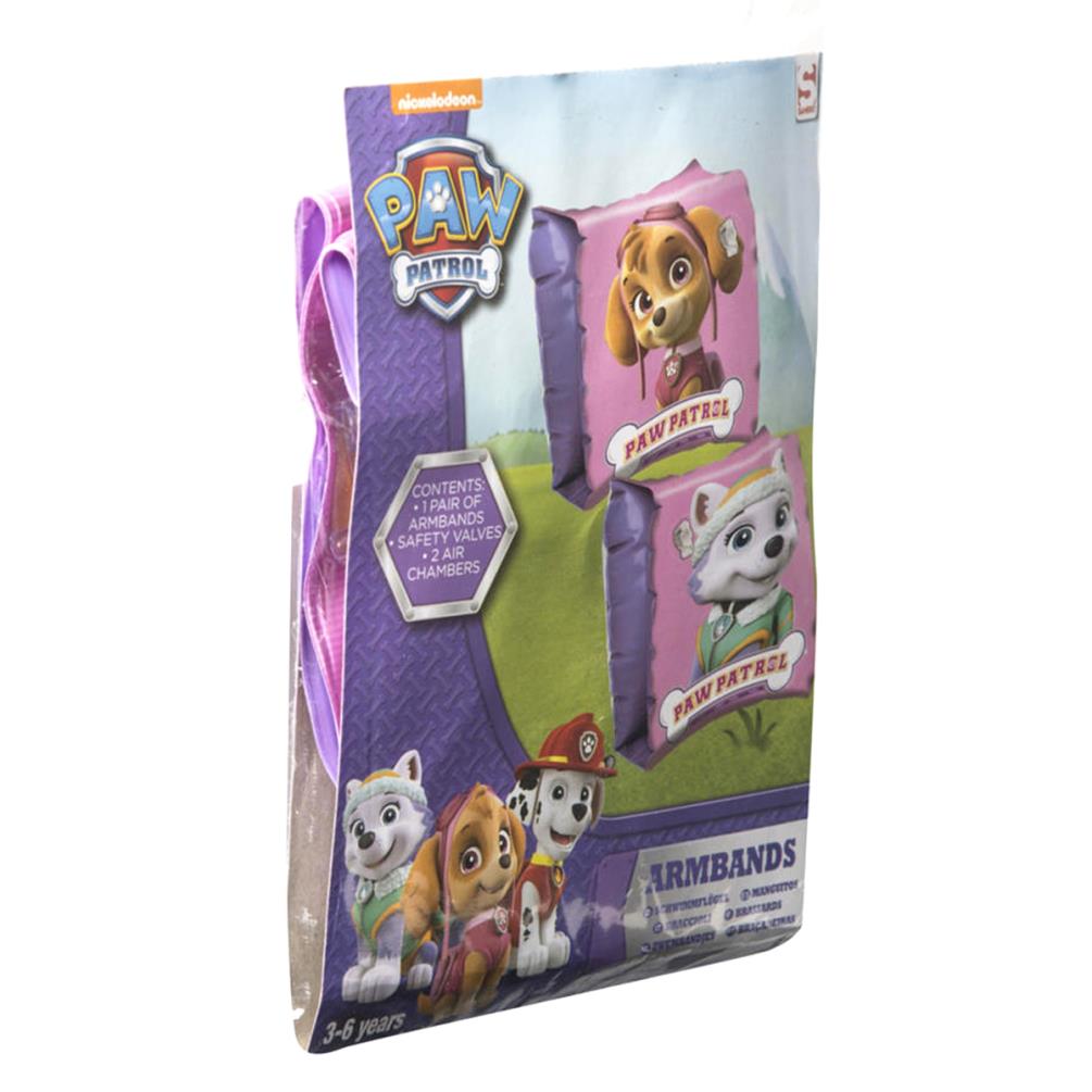 Pink Paw Patrol Inflatable Swimming Arm Bands 