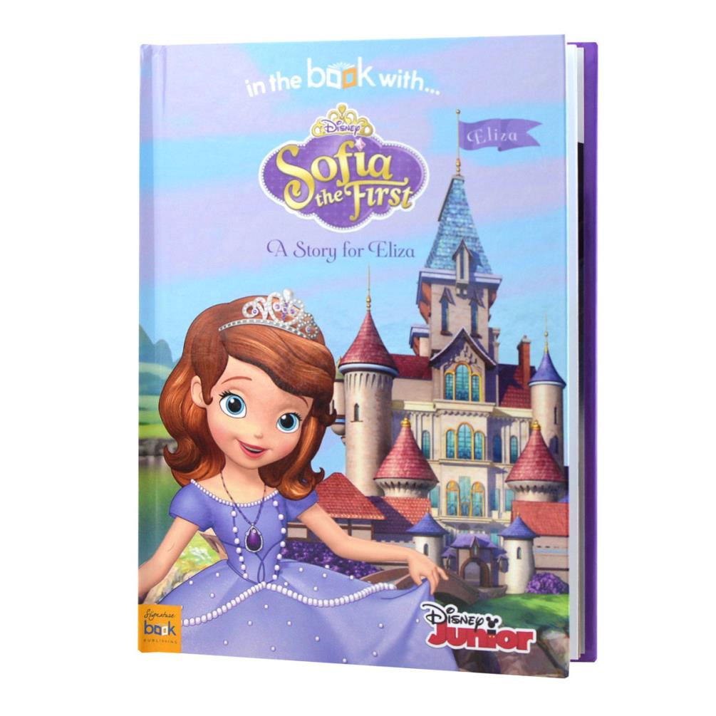 Personalised Disney Jr Sofia the First Hardcover Story Book (81602160120) -  Character Brands