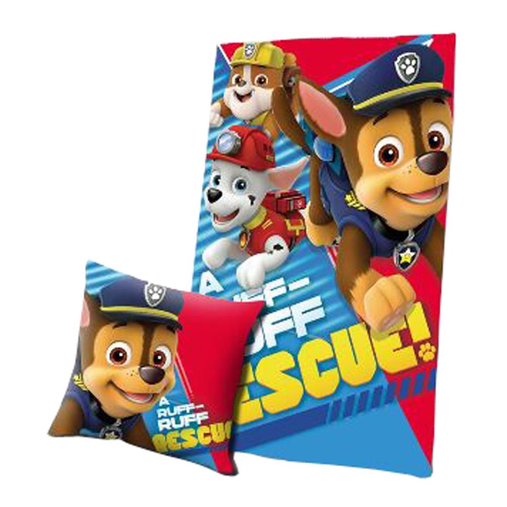 Paw Patrol Blanket Cushion Set 8435333884102 Character Brands