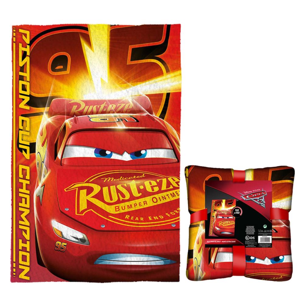 Disney Cars Fleece Blanket (8435333884416) Character Brands