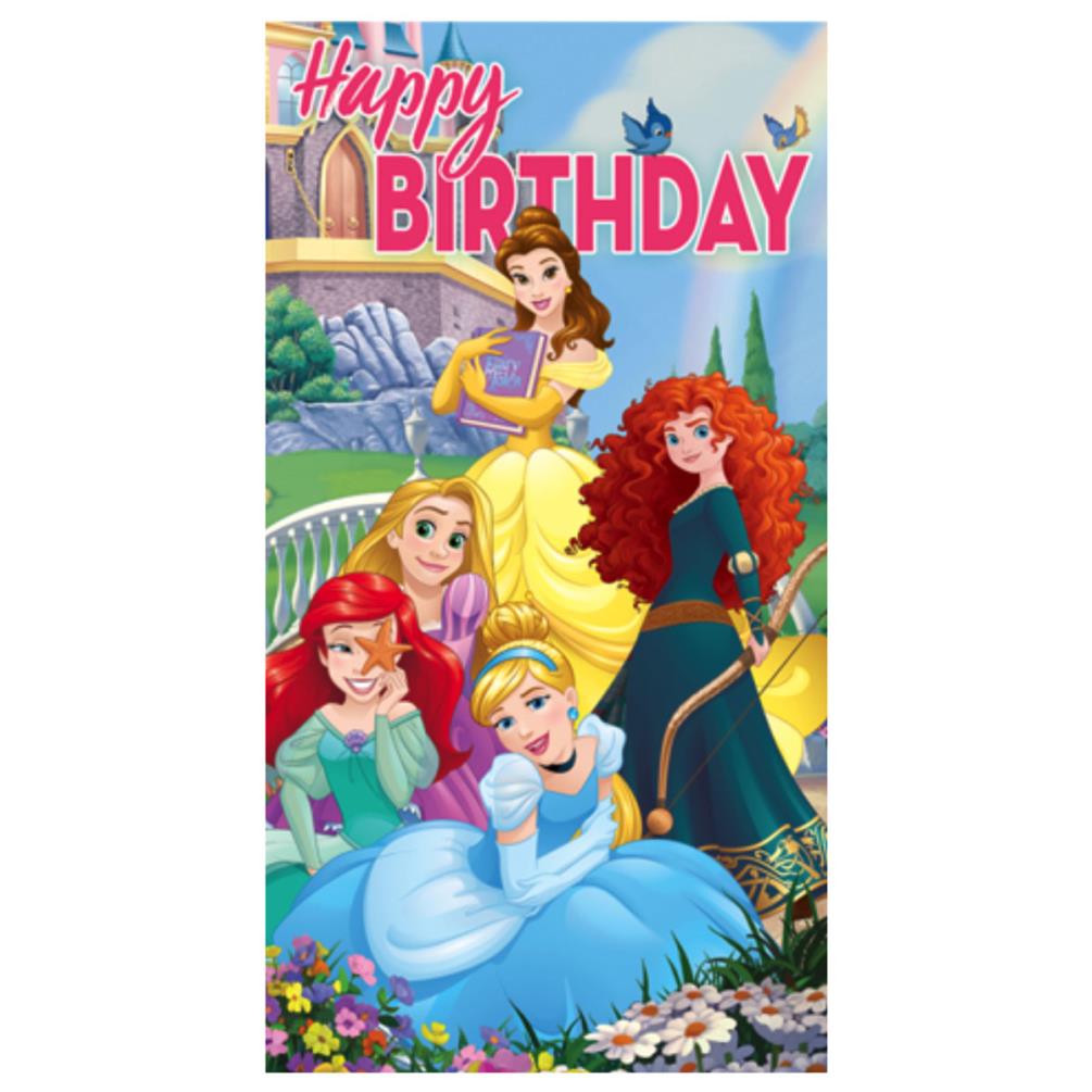 Happy Birthday Disney Princess Card Cw180713 Character Brands