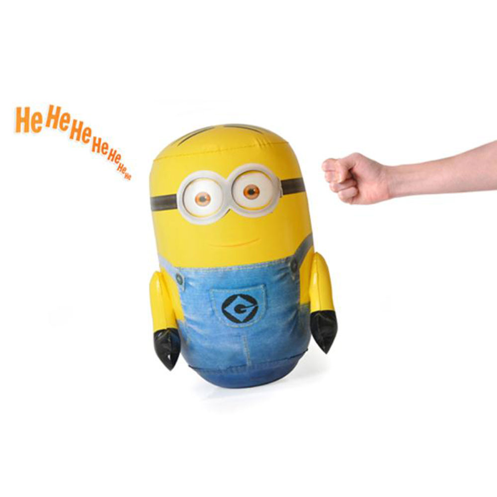 Despicable Me Minions Inflatable Punch Wobble King Bop Bag Indoor Outdoor Fun