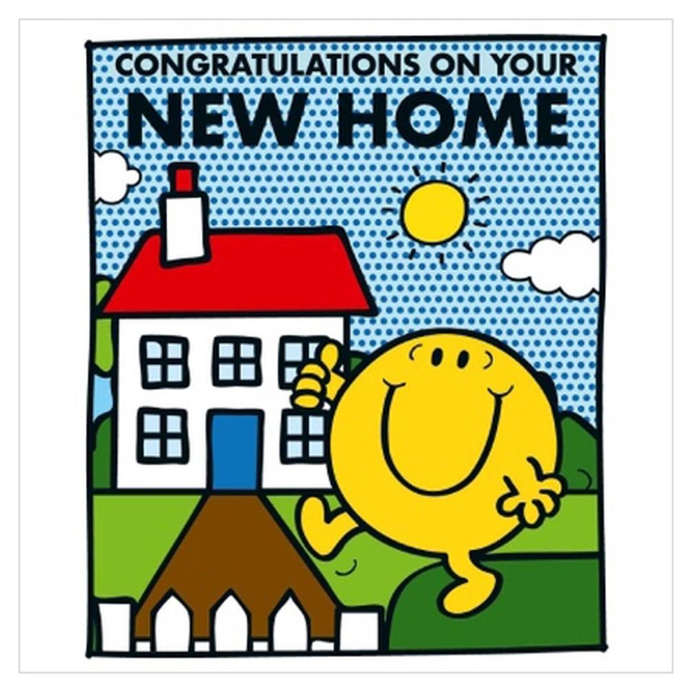 Congratulation On Your New Home Mr Men Card (MR031) - Character Brands