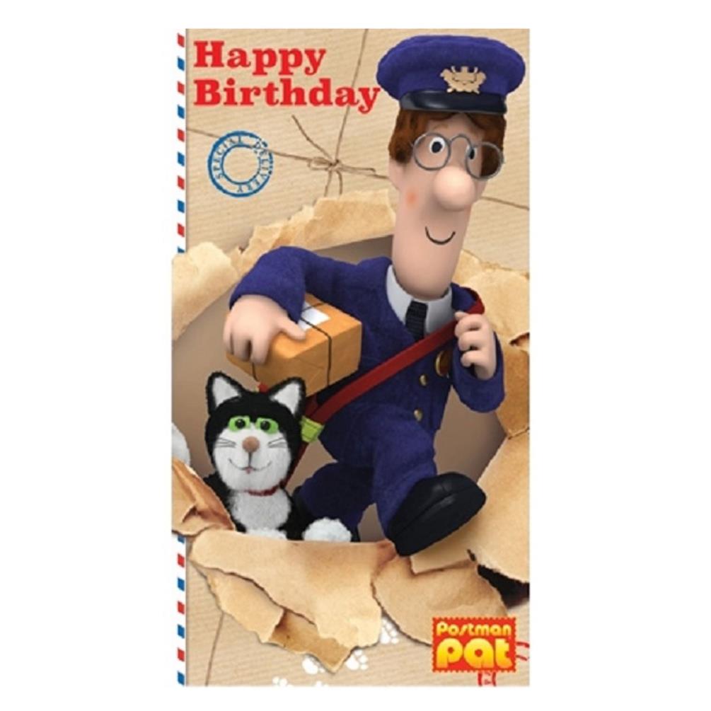 Postman Pat Happy Birthday Card PP002D Character Brands Postman Pat Happy Birthday Card PP002D Character Brands