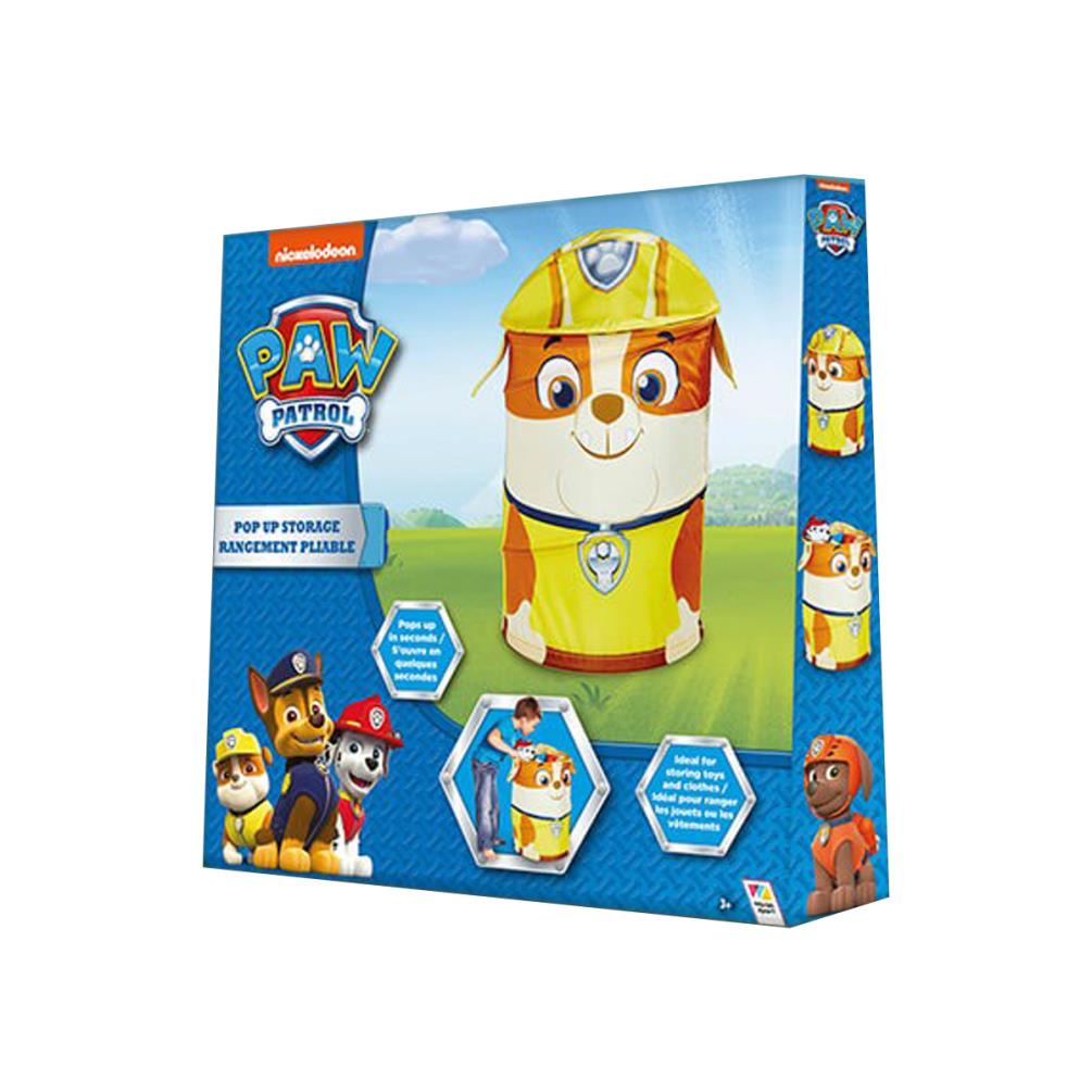 paw patrol storage bins