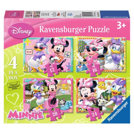 4 in Box Minnie Mouse Jigsaw Puzzles  £5.99