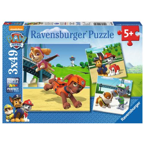 3 in a Box Paw Patrol 3 x 49pc Jigsaw Puzzles  £4.99
