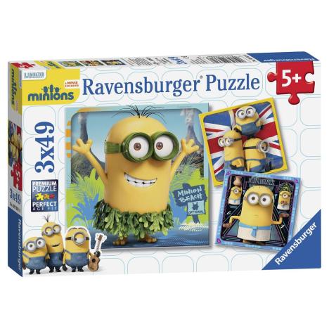 3 in Box Minions 3 x 49pc Jigsaw Puzzles  £5.99