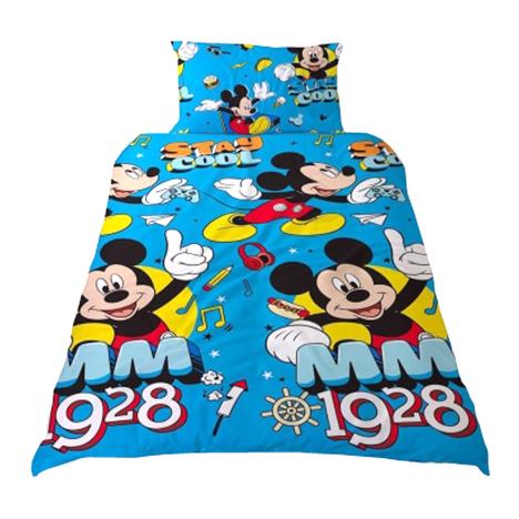 Mickey & Friends Reversible Single Duvet Cover Bedding Set  £12.99