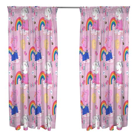 Peppa Pig Hooray 72" Curtain Set  £25.99
