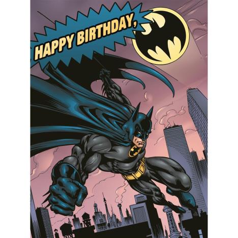 Happy Birthday Batman Large Birthday Card  £2.40