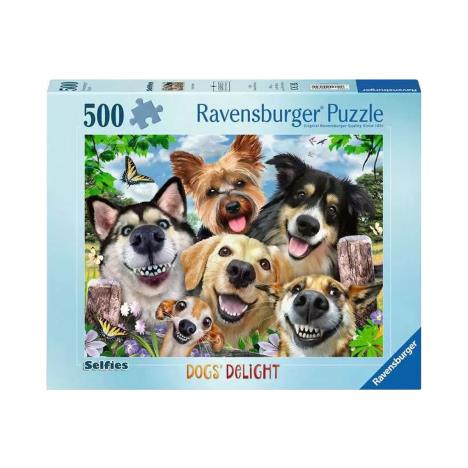 Selfies Dogs Delight 500pc Jigsaw Puzzle   £10.99