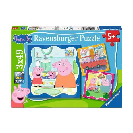 Peppa Pig 3 x 49pc Jigsaw Puzzle   £7.49