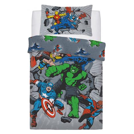 Marvel Avengers Break Thru Reversible Single Duvet Cover Bedding Set  £28.99