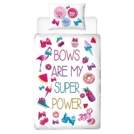 JoJo Siwa Super Reversible Single Duvet Cover Bedding Set  £29.99