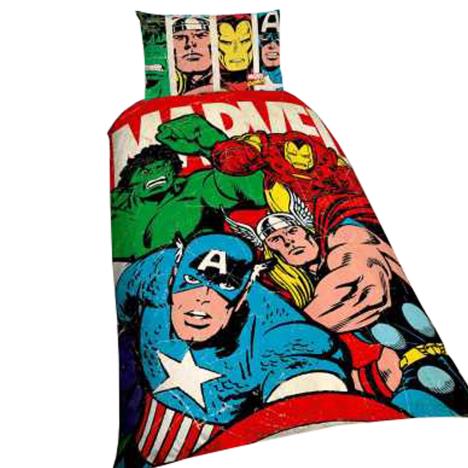 Marvel Avengers Strike Reversible Single Duvet Cover Bedding Set  £17.99