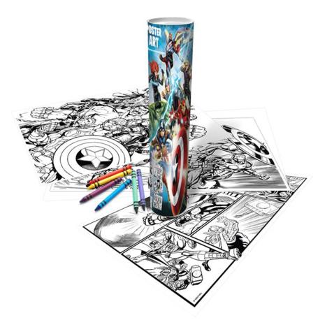 Marvel Avengers Poster Art Colouring Set  £1.99