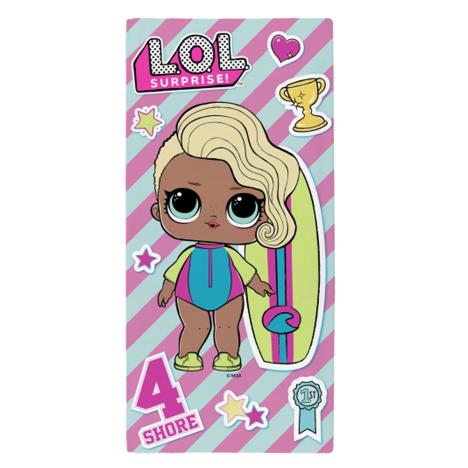 LOL Surprise 4Shore Velour Beach Towel  £10.99