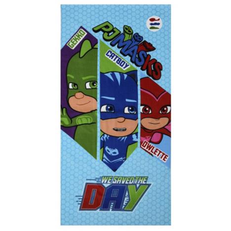 PJ Masks We Saved The Day Beach Towel  £9.49