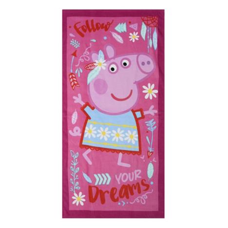 Peppa Pig Follow Your Dreams Beach Towel  £10.99