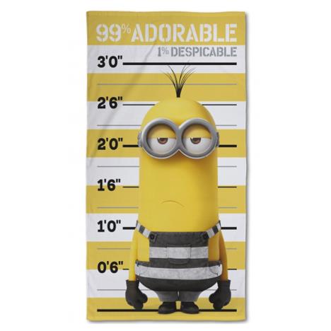 Despicable Me Minions Jailbird Beach Towel  £6.99