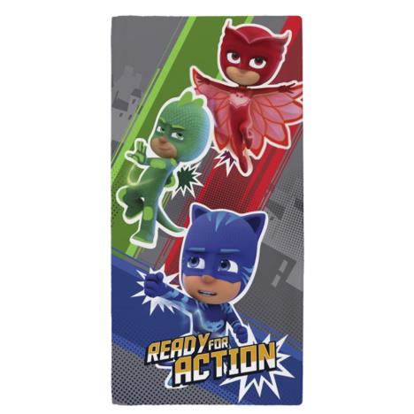 PJ Masks Ready For Action Beach Towel  £9.99