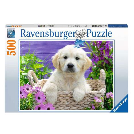 Sweet Golden Retriever 500pc Jigsaw Puzzle  £10.99