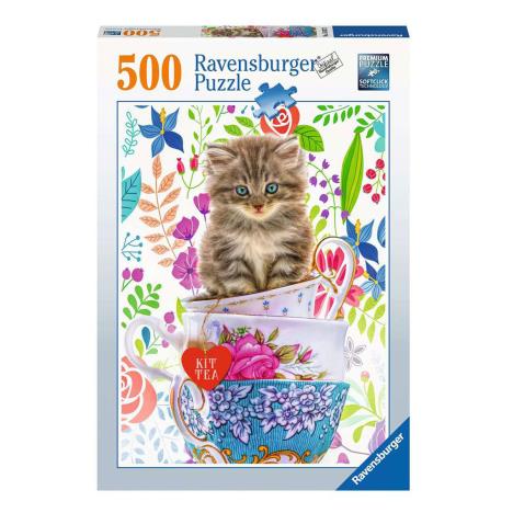 Teacup Kitty 500pc Jigsaw Puzzle  £9.99