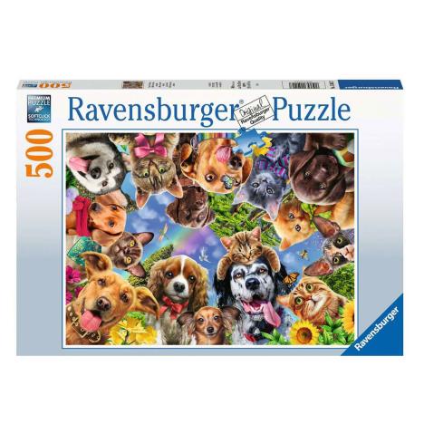 Animal Selfies 500pc Jigsaw Puzzle  £9.99