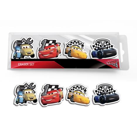 Disney Cars Eraser Set  £0.49