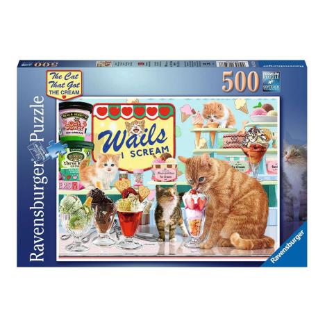 The Cat that got the Cream 500pc Jigsaw Puzzle  £9.99