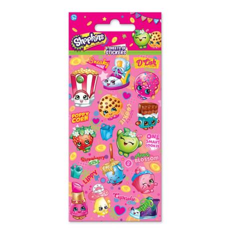 Shopkins Sticker Sheets Pack  £1.59