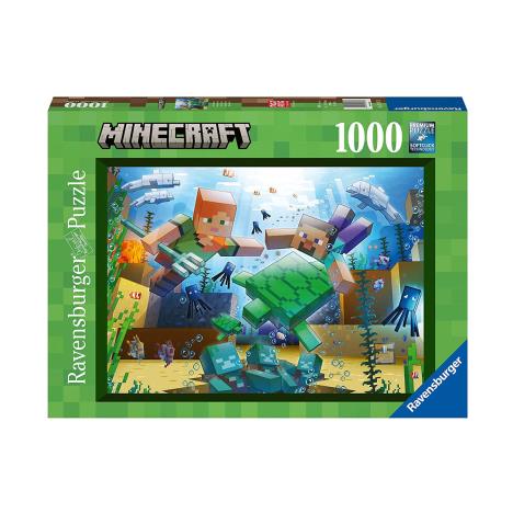 Minecraft Mosaic 1000pc Jigsaw Puzzle  £15.99
