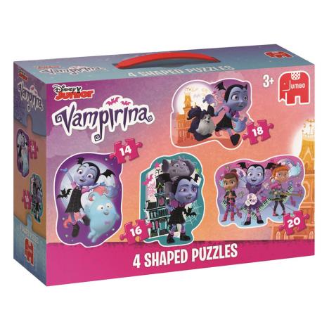 Disney Vampirina 4 in 1 Shaped Jigsaw Puzzles  £8.99