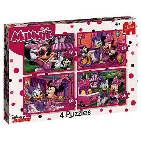 Minnie Mouse Happy Helpers 4 in 1 Jigsaw Puzzles  £5.99
