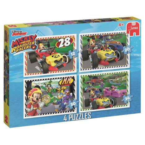 Mickey Mouse & Friends 4 in 1 Jigsaw Puzzles  £5.99