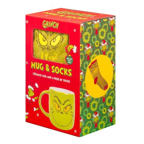 The Grinch Mug & Sock Gift Set  £14.99