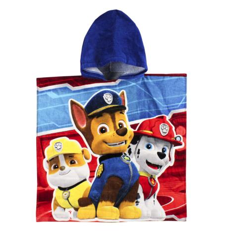 Paw Patrol Kids Hooded Bath Beach Towel Poncho  £11.99