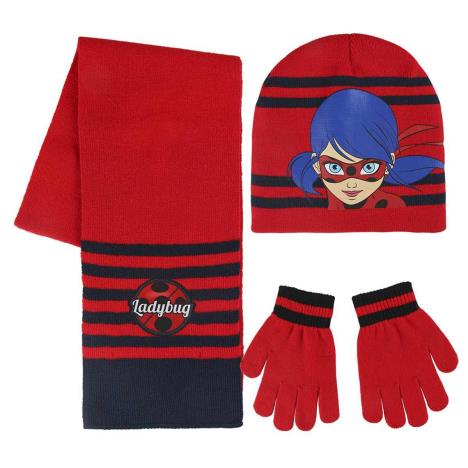 Miraculous Ladybug Hat Gloves & Scarf Set  £11.99