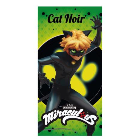 Miraculous Ladybug Cat Noir Beach Towel  £12.99