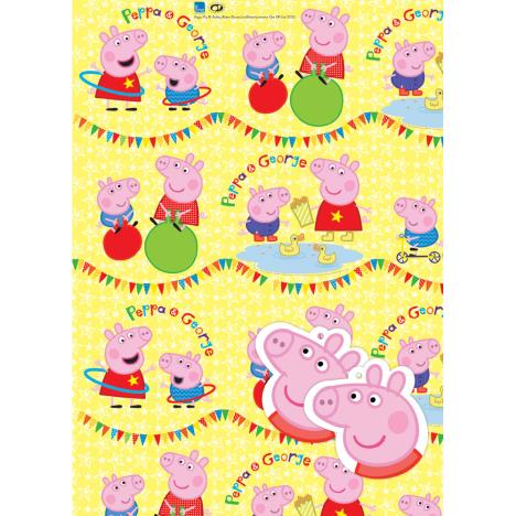Peppa Pig Gift Wrap & Tags  £1.99