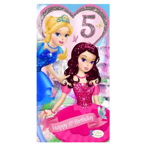 5th Birthday Gem Fairies Birthday Card  £1.89