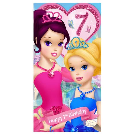 7th Birthday Gem Fairies Birthday Card  £1.89