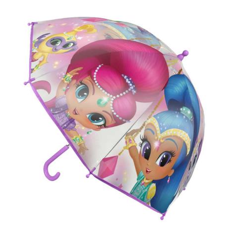 Shimmer & Shine Clear 8 Panel Umbrella  £7.99