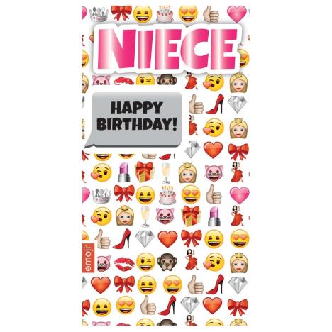 Niece Emoji Birthday Card  £2.39