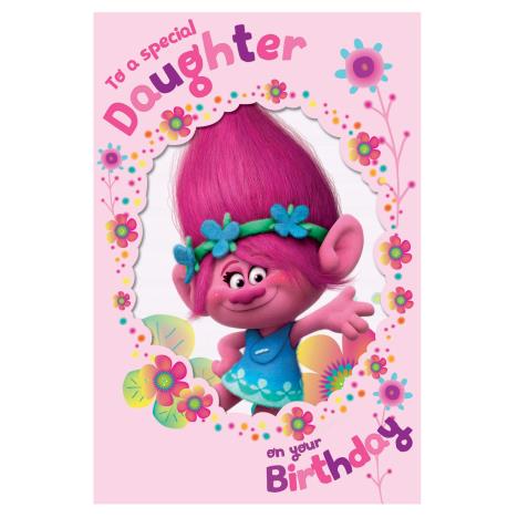 Daughter Birthday Trolls Card  £2.69
