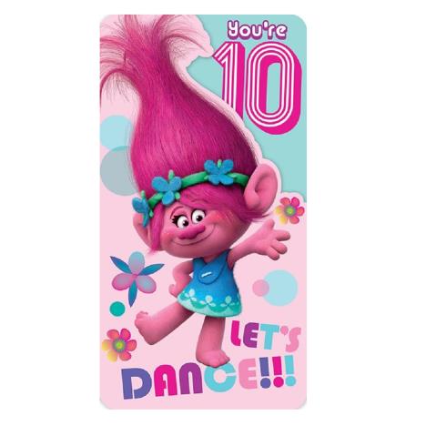 Trolls 10th Birthday Card  £2.10