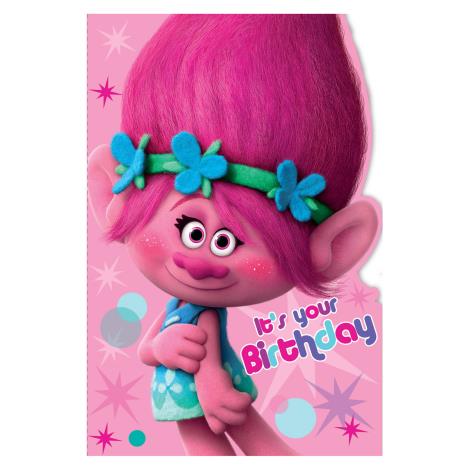 Its Your Birthday Trolls Birthday Card  £1.19