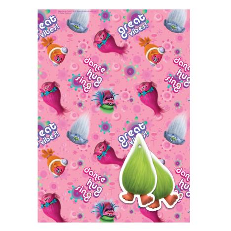 Trolls Gift Wrap & Tags  £1.99