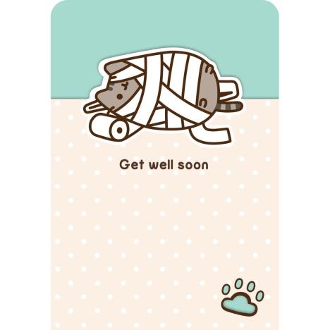 Get Well Soon Pusheen Card   £2.10